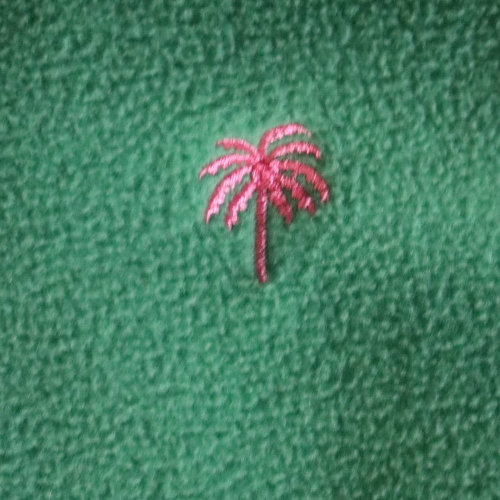 Lilly Pulitzer Vintage Green Fleece Vest Size XS - Picture 6 of 8